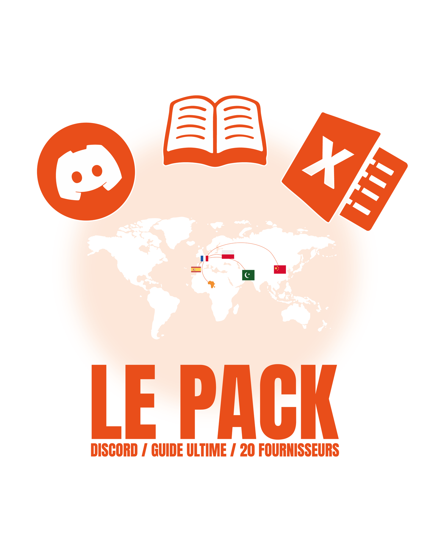 60 FOURNISSEURS + GUIDE + DISCORD PRIVÉ